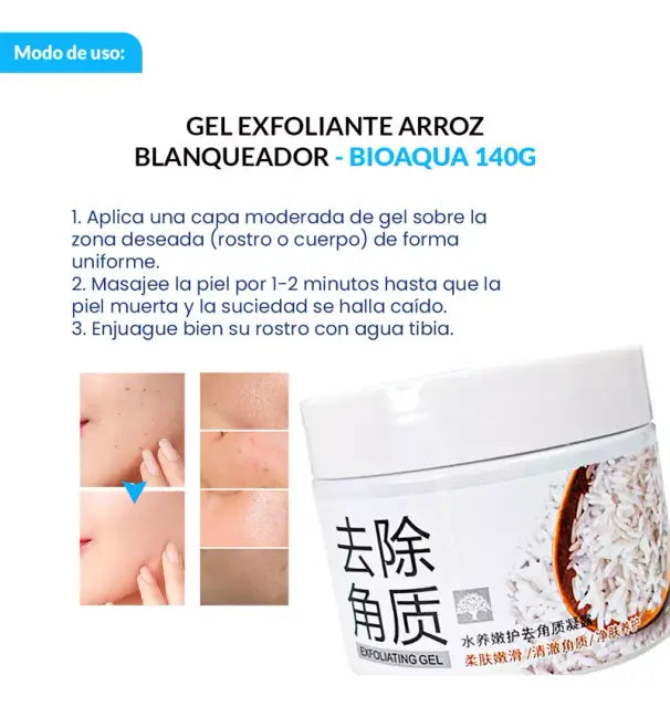 EXFOLIANTE MAGICO DE ARROZ